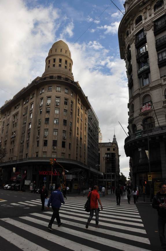 De volta ao centro de Buenos Aires, na Argentina